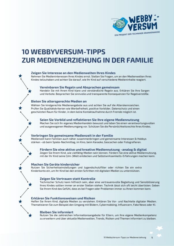 Tipps zur Medienerziehung